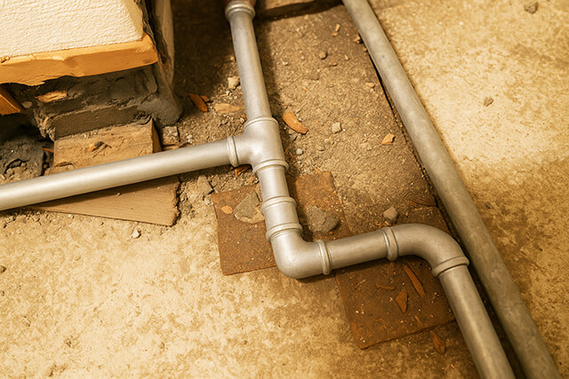 ガス管配管工事